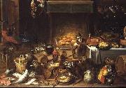 Jan Van Kessel Monkeys Feasting Germany oil painting artist